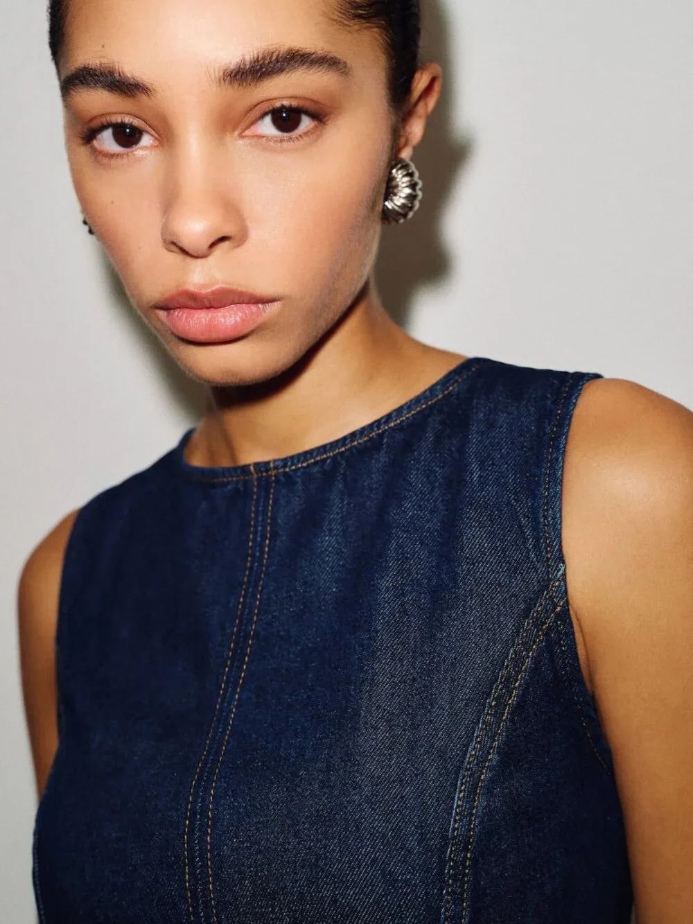 Reformation: Citron Denim Mini Dress